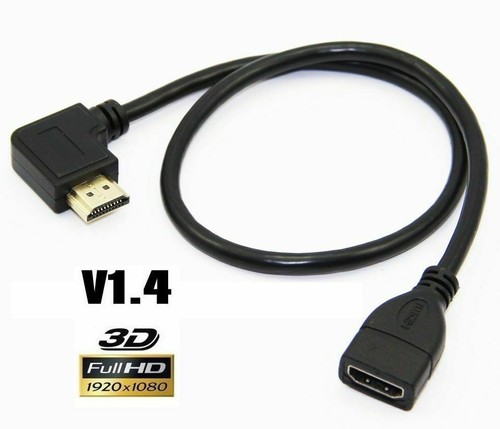 Right angle flat hdmi - right,