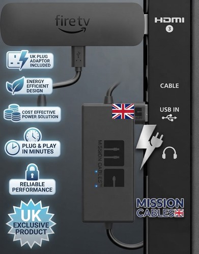 Usb mission power cable for - cable,
