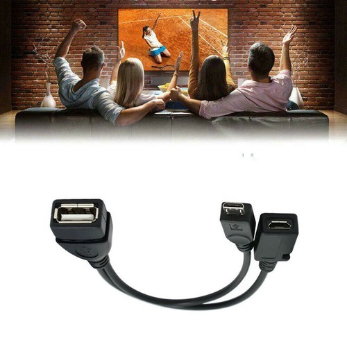 Black usb otg cable - 4k,