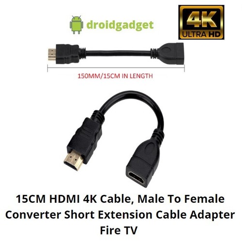 15cm hdmi cable male - male, to