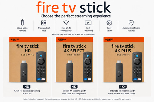 Amazon fire stick 4k - tv, hd